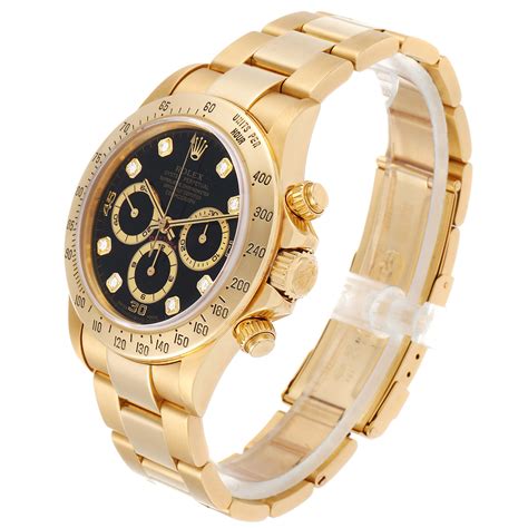 rolex oyster chornographe diamond bezel|rolex daytona gold chronograph.